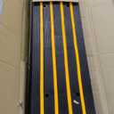 VEVOR Rubber Curb Ramps for Driveway, 2 Pack Threshold Bridge, 33069 lbs Load Capacity, 2.5" Rise, with Reflective Safety Strips, Ideal for Cars, RVs, Scooters and Motorcycles to Prevent Car Scraping