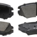 BOSCH BC1543 QuietCast Premium Ceramic Disc Brake Pad Set - Compatible with Select Hyundai Elantra, Elantra Coupe, Elantra GT; Kia Forte, Forte Koup, Forte5; FRONT