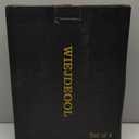 Red Wine Glasses Set of 4, 11oz, Premium Crystal Wine Glasses Hand Blown, Unique Birthday Gift or Wedding Anniversary