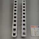 Pack Of 2 Wall Mounted Baseball Hat Organizers for Efficient Space Saving and Multiple Layer Storage Home Garages Door Hat Rack (Black)