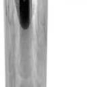 Eagles Stove Pipe with Damper 2.36 inch Control Stainless Steel Chimney Flue Pipe for Outdoor Camping Wood Stove Accessories Pipe, Long Type