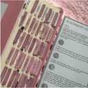 Thinkor- Repositionable Bible Tabs, 66 Pink Theme Laminated Tabs for Women, Thinkor for Study Bible