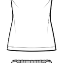 Women's Sexy Silk Satin Ruffled Pajamas Sets Cami Shorts Sets Sleepwear, L, Red