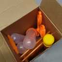 Weewooday 14 Pieces Jumbo Test Tubes Set, Science Learning Tools for Kids, Includes 5 Jumbo Test Tubes, 6 Silicone Liquid Droppers, 1 Storage Stand, 1 Plastic Tweezer, 1 Plastic Scissors Handy Scooper