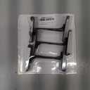 Gridwall Hooks 4 Inch,12PC Display Hooks for Grid Wall, Hooks for Grid Wall Panel,Gridwall Peg Hooks,Black