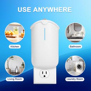 2 Flying Insect Traps & 2 Cartridges - Compatible with M364A Refill - Plug in Fruit Fly Trap for Indoor - Bug Catcher for Gnats, House & Fruit Flies - Use in Any Room (2 Device & 2 Cartridges)