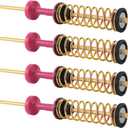 DC97-16350U DC97-16350T DC97-16350S DC97-16350V Washer Suspension Rods Compatible for Sam-sung WA50R5200AW/US WA50R5400AV/US WA45N3050AW/A4 WA45T3200AW/A4 WA54R7200AW/US Washer Parts by MIFLUS (red)