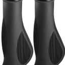 MARQUE Ergo Bike Handlebar Grips  Non-Slip Bike Handle Grip with Ergonomic Comfort Design for Bicycle Flat Handle Bar  Fit Mountain Bikes, E-Bikes, Hybrid, City Commuters and Scooter