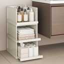Storage Drawers, 12.8" wide Cupboard Organiser, Bathroom Stackable Shelf