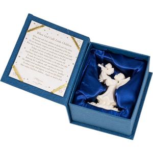When God Calls Little Children Angel Figurine