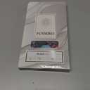 FUNMIKO for iPhone 16 Pro Max Case with Privacy Screen Protector, Wireless Charging Compatible, Translucent Matte Cover - Cute Floral Design Phone Case for Women Girls - Colorful Flower Garden