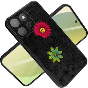 for Moto g 2026 Case 5G G Play 2025 [10FT Military Grade Drop Test] Cute Planet Soft Slim TPU Protective Shockproof Phone Case Cover (Unintentional Flowers)