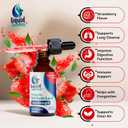 2 x Mullein Drops for Lungs, 2 Fl. Oz, Mullein Leaf Extract for Lungs Strawberry Flavor, Mullien Lung Detox and Cleanse, Mullen Tincture Support for Healthy Breathing