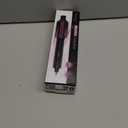 Farery Mini Thermal Brush 3 Temperature Adjustable, Travel Curling Iron for Short Hair 1 Inch, Heated Round Brush for Soft Curls, Lightweight Curling Wand for Bouncy Hair, Touch-ups, Dual Voltage (Black)