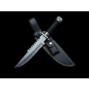 Commando knife Movie Replica Handmade Hunting Knife with Leather Sheath | Outdoor Survival Knife | Hunting & Camping Gear | Gift for Him