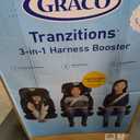 Graco Tranzitions 3-in-1 Harness Booster Car Seat, Forward Facing Car Seat, Highback, to Backless Booster, Proof, Mfd 2/26/26