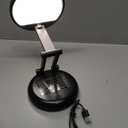 Desk Lamps for Home Office Rechargeable 3600mAh, Foldable+Portable Cordless Desk Light Small Table Lamp,Dimmable+9 Brightness Small Table Lamp Desk Light Table, LED Desk Lamps for Home Office (Black)