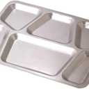 Yamako 15557 Stainless Steel Army Tray, Made in Japan, Silver