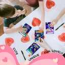 4 x Space Valentines Day Cards - 36 Packs Space Astronaut Galaxy Planet Rocketship Exchange Cards for Kids, Boys, School, Class, Party Favors - 3.2''x 4.7'' 6 Designs with Envelopes, Stickers