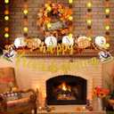 3 x Gold Happy Friendsgiving Banner Friendsgiving Banner Party Decorations, Happy Friendsgiving Party Decorations Happy Friendsgiving Sign for Friends Friendsgiving Thanksgiving Decorations