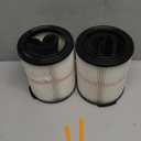 2 Pack 38754 Replacement Filters
Fit for Craftsman CMXZVBE38754 fit 5-20 Gallon shop vacuum with 4 Pack Foam Sleeves and 1 Pack Brush