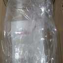 GIXSEGIE Laundry Detergent Dispenser Bottle 40oz with Waterproof Label for Laundry Detergent Soap Fabric Softener Bleach Scent Booster Beads, Sturdy PET Bottle for Laundry Room Decor 2 Pack White