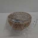 AyshwillDec Hemp Rope Woven Pendant Light Woven Light Fixture Boho Chandelier Light Fixture Wicker Pendant Light Rattan Light Pendant Dome Wicker Chandelier for Dining Room Kitchen Island(Bulb Incl.)