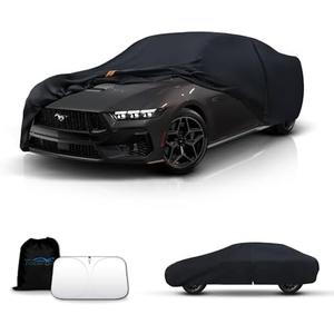 Tozaroa Car Cover Waterproof for Sedan/Coupe 186-193 inch