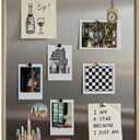 Wood Frame Stainless Steel Magnetic Bulletin Board for Wall
