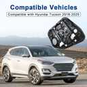 Power Window Regulator Without Motor Compatible with Hyundai Tucson