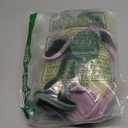 Langsprit Washable Female Dog Diapers (3 Pack) No Leak Reusable Diapers for Doggy Female in Period Highly Absorbent Dog Heat Panties with Adjustable Snaps Black M Size, Black, Pink, Green 