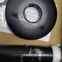 OFFO Shower Arm with Flange, 6 in Wall Mount Replacement Angle Shower Head Arm Wall-Mounted For Fixed Shower Head & Handheld Showerhead, Matte Black