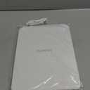 deweisn Folding Lighted Makeup Mirror with 72 LEDs 3 Colors Light Modes USB Rechargeable 1800mA Batteries Portable Ultra Thin Compact Vanity Mirror Dimmable Travel Mirror (White)