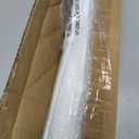 LazBlinds No Drill Cordless Roman Shades for Windows, 35" W x 60" H, White