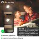 UCB Alexa Light Bulb 130W Equivalent, Smart Light Bulbs Warm White to Daylight Tunable, A19 E26 Bluetooth LED Bulbs Work with Alexa Only for Bedroom Kitchen Living Office No WiFi Required 4 Pack