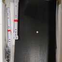 24" Night Stand Fluted Nightstand with Charging Station End Table 2 Drawers Storage, Large Modern Wood Wide Bedside Stand Side Table for Bedroom, Home Office Black Brown