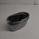 Dahey 10.5 Inch Metal Iron Hanging Flower Pots for Railing Fence Hanging Bucket Pots Countryside Style Window Flower Plant Holder with Detachable Hooks Home Decor,Black,3 Pcs