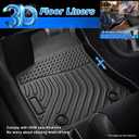 Cartist Floor Mats and Cargo Liner Fit for Kia Sportage 2023-2025 (Only for Hybrid) All Weather Floor Mat for Sportage Accessories Heavy Duty Waterproof
