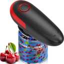 Electric Can Opener - Smooth Edge (No Sharp), Handheld Automatic, Portable for Camping - Easy for Arthritis Patients, Best Kitchen Gadget