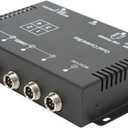 Fydun Car Parking Camera Video Splitter 4 Channel Car Backup Camera Video Screen Splitter Switch for RV Truck Bus Trailer 1080P DC12V 24V