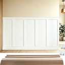 189x54 in Premade Board and Batten Wainscoting Kit