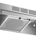 Tieasy 30 inch Range Hood Under Cabinet, 400 CFM Ducted/Ductless Convertible Vent Hood with 2 Speed Exhaust Fan, Rocker Switch Control, Multiple Venting Options, Stainless Steel Kitchen Stove Hood