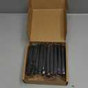 Ravinte 12 Pack 4 Inch Kitchen Square Cabinet Handles Matte Black Pulls Black Drawer Pulls Kitchen Cabinet Hardware for Cupboard Drawer Handles