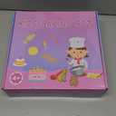 47pcs Kids Cooking Baking Set , Kids Chef Role Play Costume Set for Real Cooking , Chef Hat and Apron Cake Biscuit Tools, Birthday for 4 5 6 7 8 9 10 Year Old ,Toddler Dress Up and Pretend Play