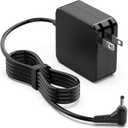 ROLADA 65W Laptop Charger Compatible with Lenovo Ideapad 1 3 5 1-14 1-15 1-17 3-14 3-15 5-14, Flex 4 5 6 14 15, Ideapad 100 120S 130 S130 310 320 S340 510 520 710S L340 Power Supply Adapter