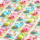 JOYIN 28 Packs Valentines Day Gifts for Kids, Axolotl Mochi Squishy Toy with Funny Valentines Day Cards for Kids School Classroom Exchange Prizes, Stress Relief Fidget Toy for Valentine Party Favor