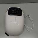 Medcursor Knee Massager, Cordless Heated Knee Massager with 3 Heating Levels, 3 Vibration Modes, LED Screen & Adjustable Straps, Massage with Heat for Relief, Ideal Gift for Men, Women (White)