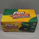 Flexi Hose Lightweight Expandable Garden Hose, 50FT - Retractable Garden Hose, Water Hose - No-Kink Flexibility, 3/4 Inch Solid Brass Fittings and Double Latex Core (Black)