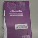 Mocado LED Foldable Travel Makeup Mirror - 5x7 inches 3 Colors Light Modes USB Rechargeable Touch Screen, Portable Tabletop Cosmetic Mirror for Travel, Cosmetic, Office (White)