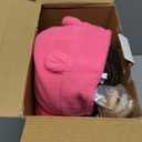 Aori Reborn Baby Girl Dolls - 22 Inch Realistic Lifelike Newborn - Handmade Soft Vinyl Girl Doll with Feeding Accessories | Weighted Cuddly Baby Toddler Gift Set for Kids 3+ (Pink Deer)